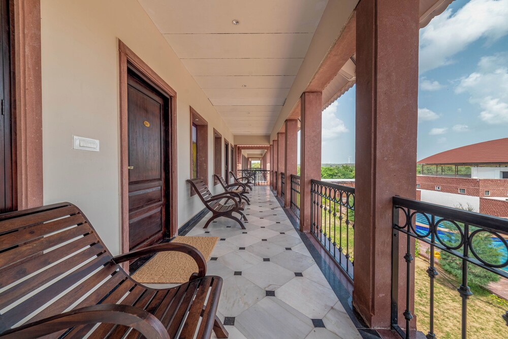 Upper-level corridor view at The Gateway Osian